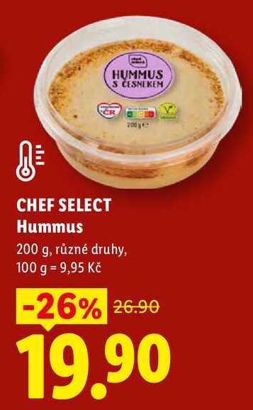 CHEF SELECT Hummus, 200 g 