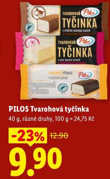 PILOS Tvarohová tyčinka, 40 g