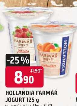 HOLLANDIA FARMÁŘ JOGURT 125 g