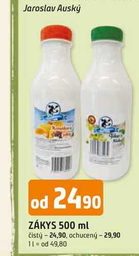 ZÁKYS 500 ml čistý 
