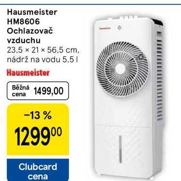Hausmeister HM8606 Ochlazovač vzduchu 23.5 x 21 x 56.5 cm, nádrž na vodu 5.5 l