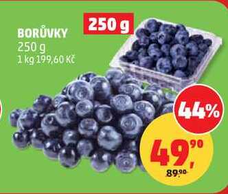 BORŮVKY, 250 g