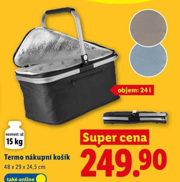 Termo nákupní košík 