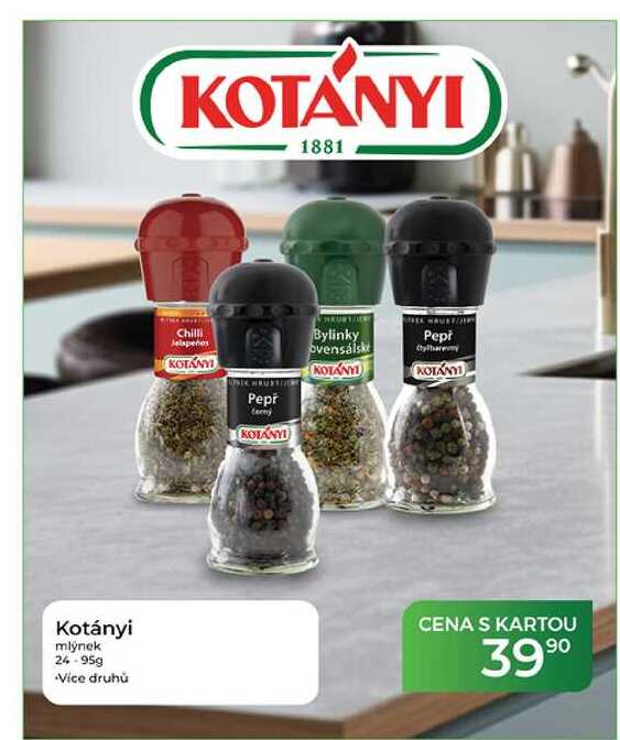 Kotányi mlýnek 24-95g