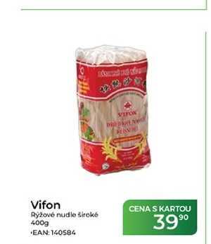Vifon Rýžové nudle široké 400g