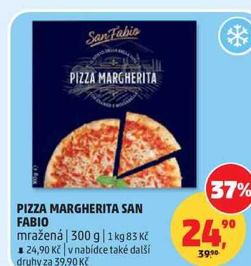 PIZZA MARGHERITA SAN FABIO mražená, 300 g