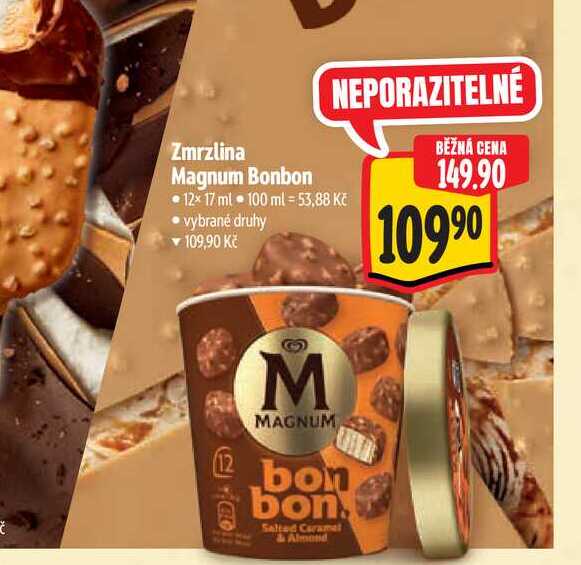  Zmrzlina Magnum Bonbon  12x17ml 