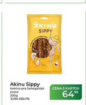 Akinu Sippy krmivo pro Senegalské proso 200g