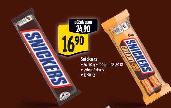   Snickers  36-50 g 