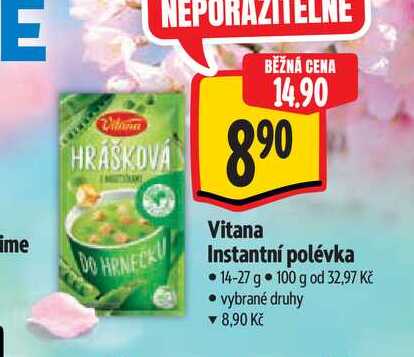 Vitana Instantní polévka 14-27 g