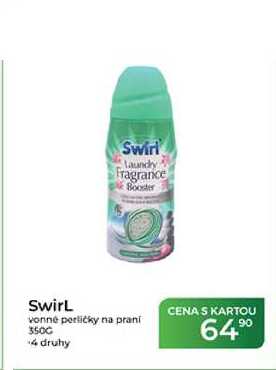 Swirl vonné perličky na praní 350g