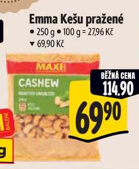 Emma Kešu pražené. 250 g  