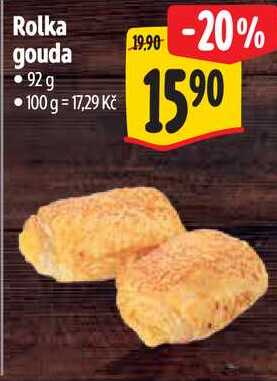 Rolka gouda, 92 g