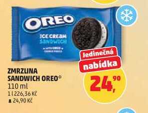 ZMRZLINA SANDWICH OREO, 110 ml  