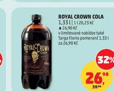 ROYAL CROWN COLA, 1,33 l