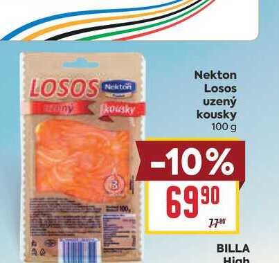 Nekton Losos uzený kousky 100 g 