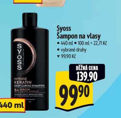  Syoss Šampon na vlasy 440 ml  