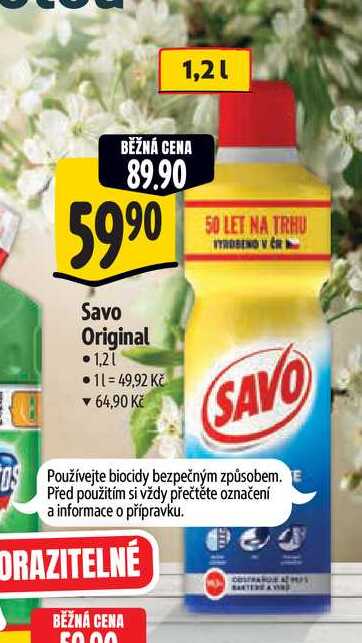  Savo Original 1,2 l