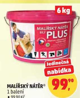 MALÍŘSKÝ NÁTĚR, 1 balení 