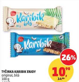 TYČINKA KARIBIK ENJOY original, 100 g