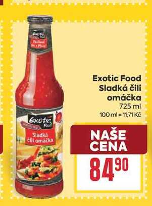 Exotic Food Sladká čili omáčka 725 ml