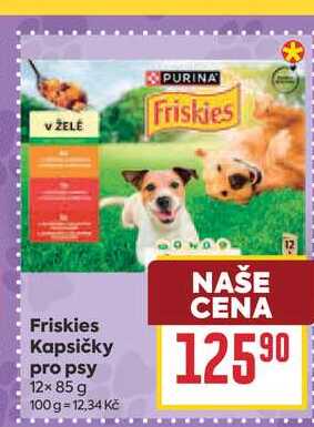 Friskies Kapsičky pro psy 12x 85 g 