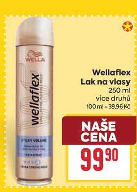Wellaflex Lak na vlasy 250 ml 