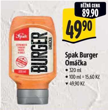  Spak Burger Omáčka, 320 ml 