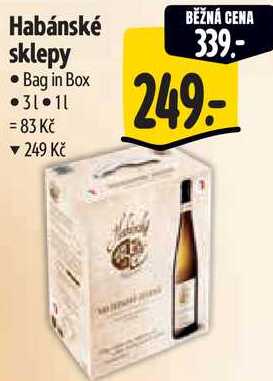 Habánské sklepy, 3 l