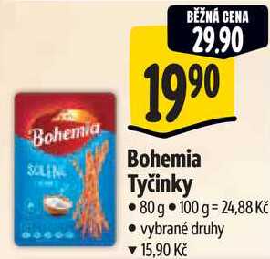 Bohemia Tyčinky, 80 g 
