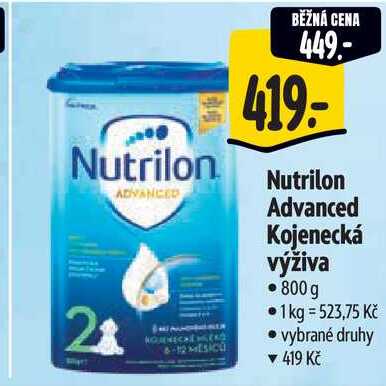 Nutrilon Advanced Kojenecká výživa, 800 g