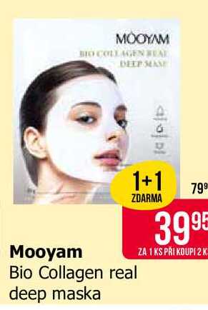 MOOYAM Bio Collagen real deep maska 