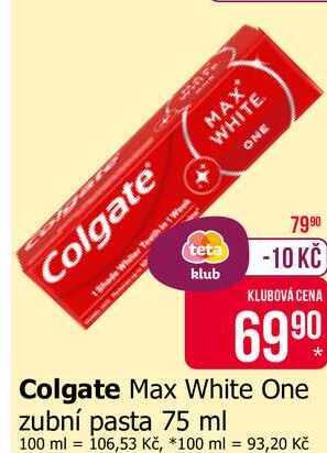 Colgate Max White One zubní pasta 75 ml 