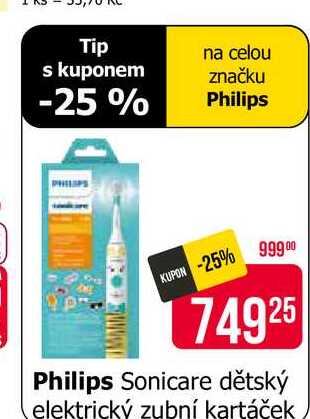 Philips Sonicare dětský elektrický zubní kartáček