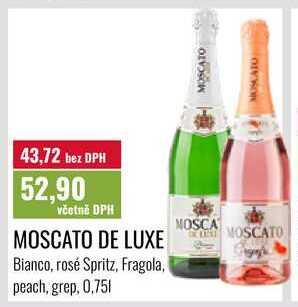 MOSCATO DE LUXE 0,751  
