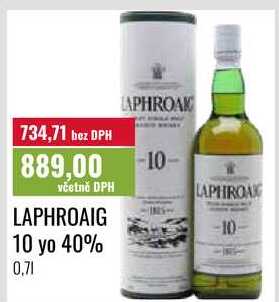 LAPHROAIG 10 yo 40% 0,7l
