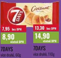 7DAYS více druhů, 110g 