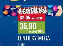 LENTILKY MEGA 110g