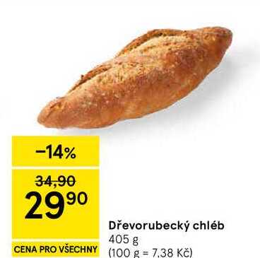 Dřevorubecký chléb, 405 g  