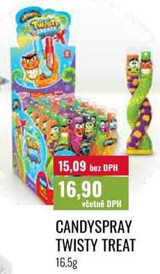 CANDYSPRAY TWISTY TREAT 16,5g