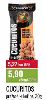 CUCURITOS pražená kukuřice, 30g 