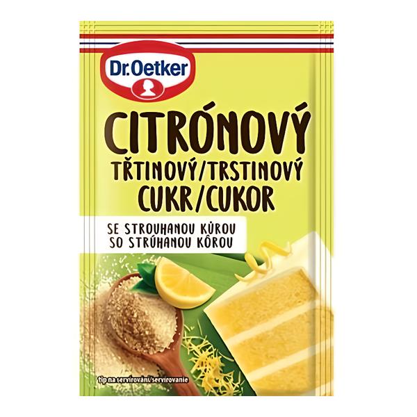 Dr. Oetker Cukr třtinový citrónový