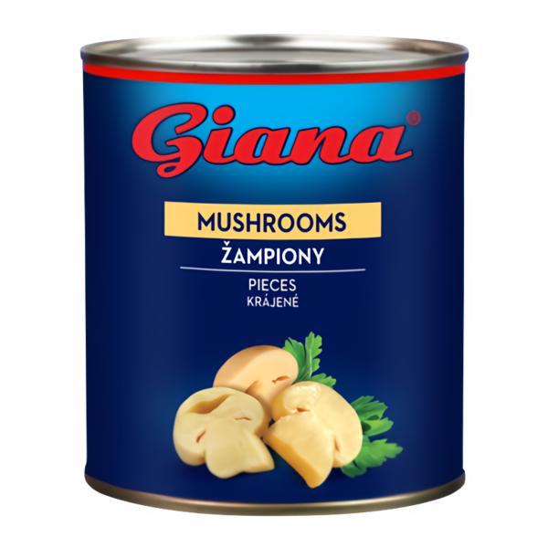 Giana Žampiony krájené