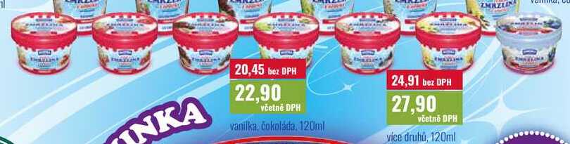 ČESKÁ ZMRZLINA Z OPOČNA 120ml