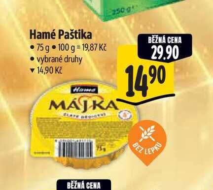 Hamé Paštika 75 g 