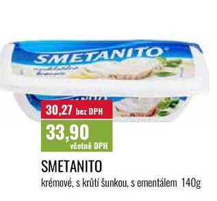 SMETANITO 140g