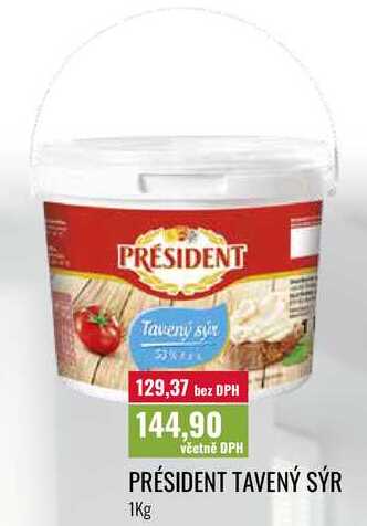 PRÉSIDENT TAVENÝ SÝR 1Kg 