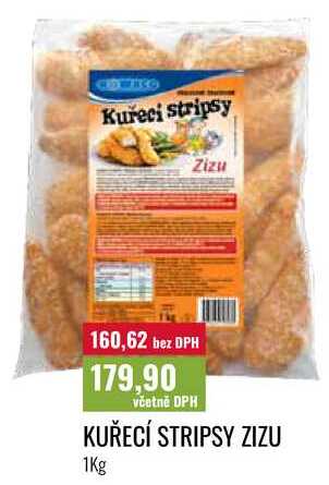 KUŘECÍ STRIPSY ZIZU 1Kg