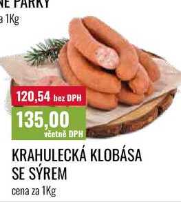 KRAHULECKÁ KLOBÁSA SE SYREM cena za 1Kg 