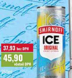 SMIRNOFF ICE ORIGINAL 250ml